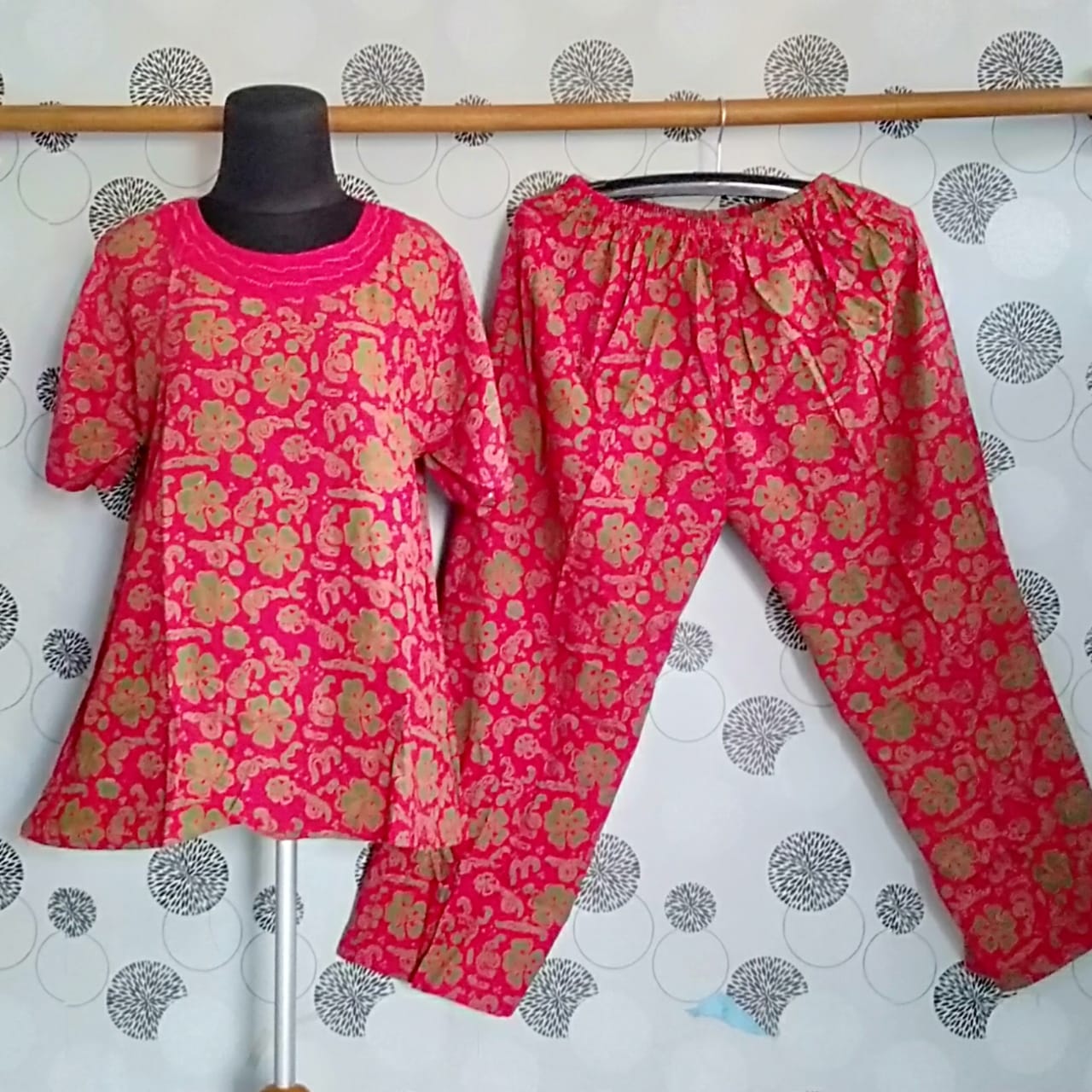  Daster  Setelan  Baju  Celana Batik Bramantyo